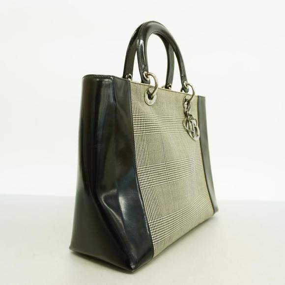 Dior Handbag  Black Christian Enamel - Picture 1 of 16
